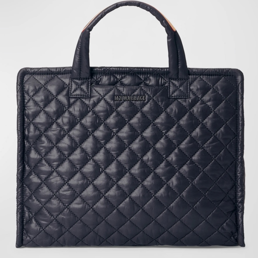 NWT MZ Wallace Medium Black Box Tote